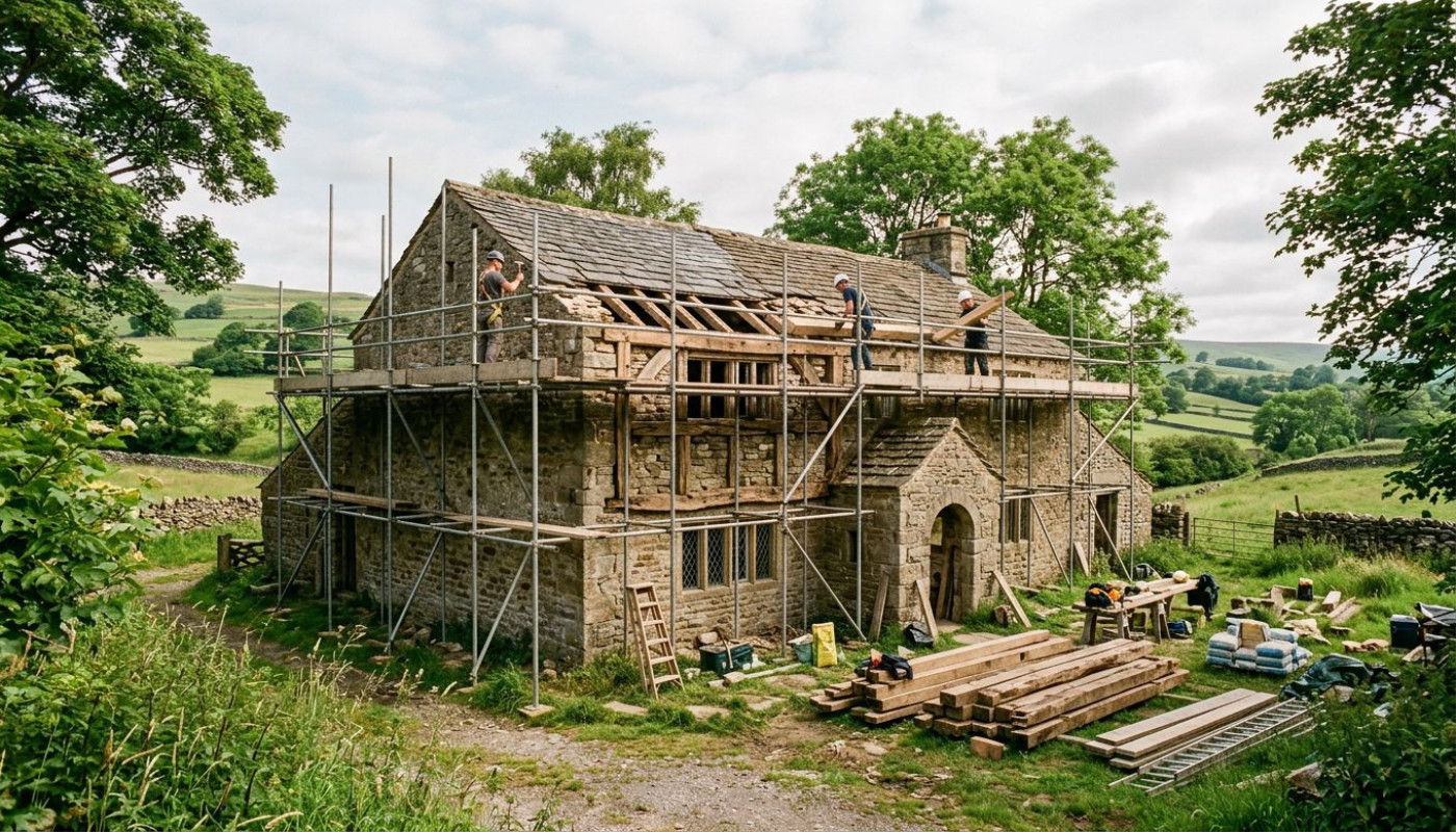 Rénover une bâtisse ancienne sans sacrifier son âme : mission possible
